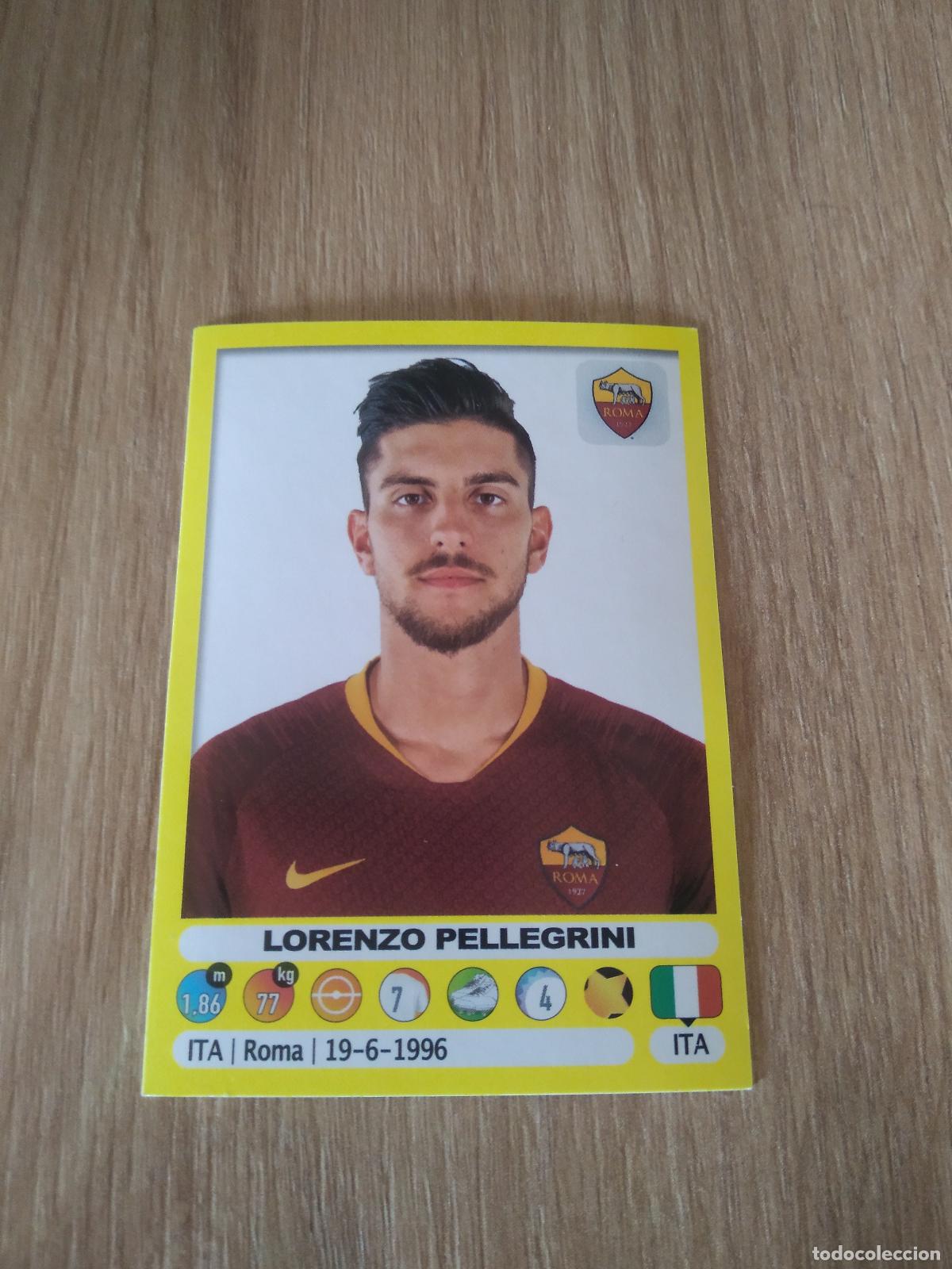 Cromos de f&uacute;tbol: 412 LORENZO PELLEGRINI ROMA CROMO FUTBOL PANINI LIGA ITALIA 18-19 CALCIATORI 2018-2019