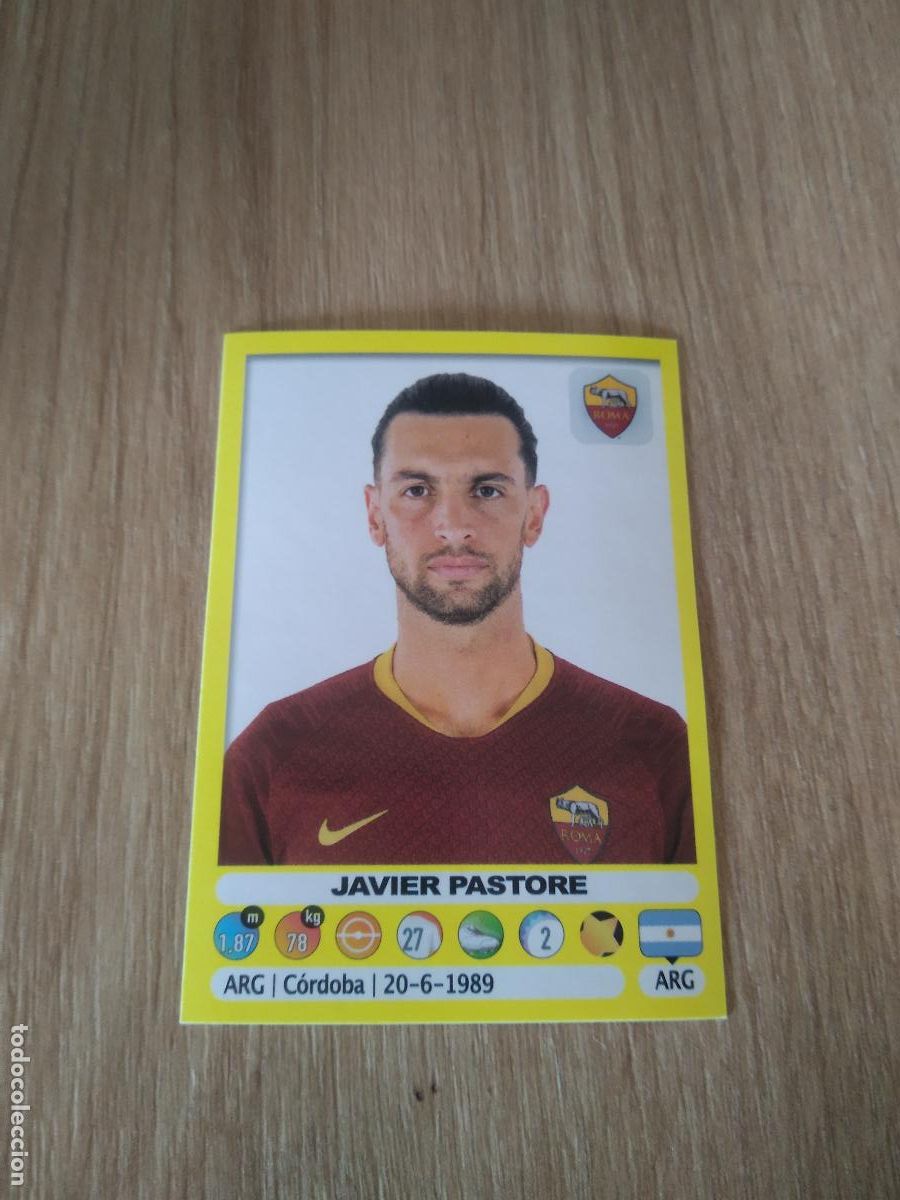 Cromos de f&uacute;tbol: 414 PASTORE ROMA CROMO FUTBOL PANINI LIGA ITALIA 18-19 CALCIATORI 2018-2019