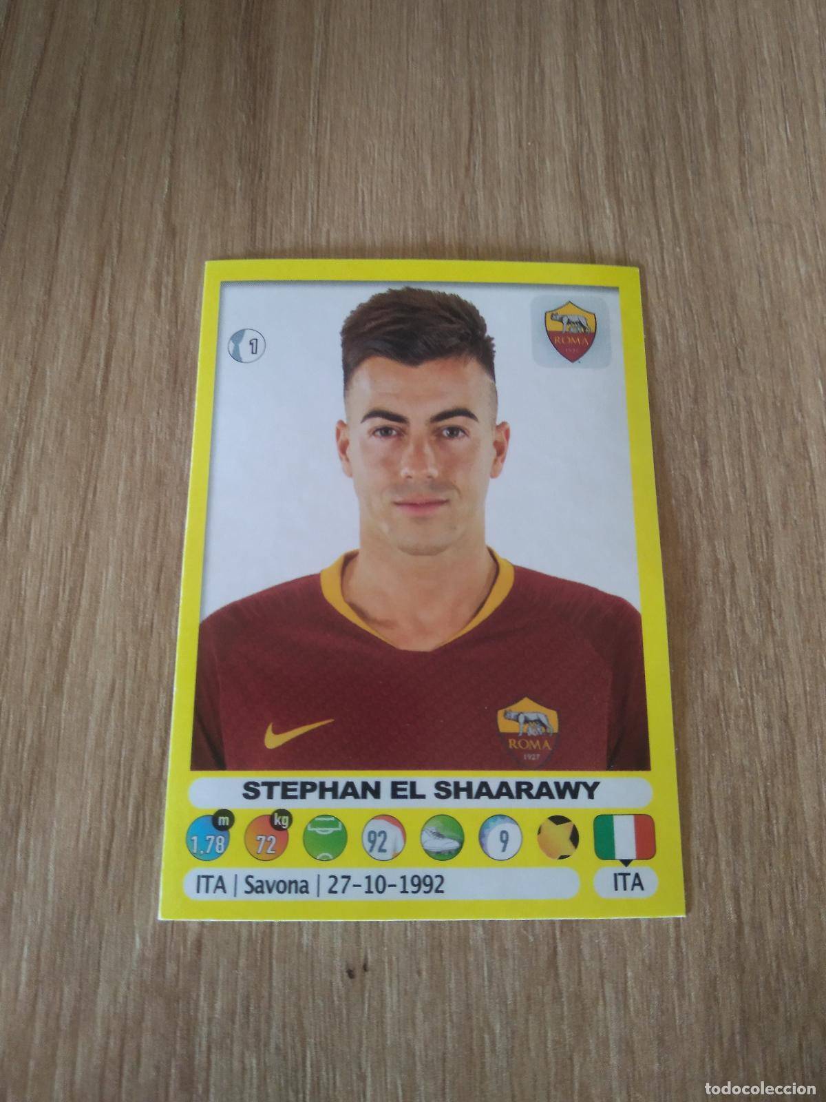 Cromos de f&uacute;tbol: 416 EL SHAARAWY ROMA CROMO FUTBOL PANINI LIGA ITALIA 18-19 CALCIATORI 2018-2019