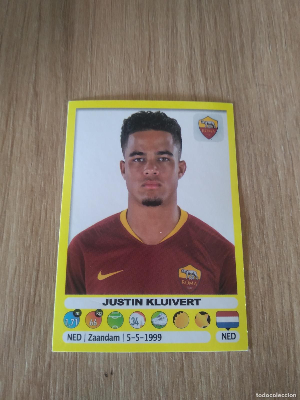 Cromos de f&uacute;tbol: 417 JUSTIN KLUIVERT ROMA CROMO FUTBOL PANINI LIGA ITALIA 18-19 CALCIATORI 2018-2019