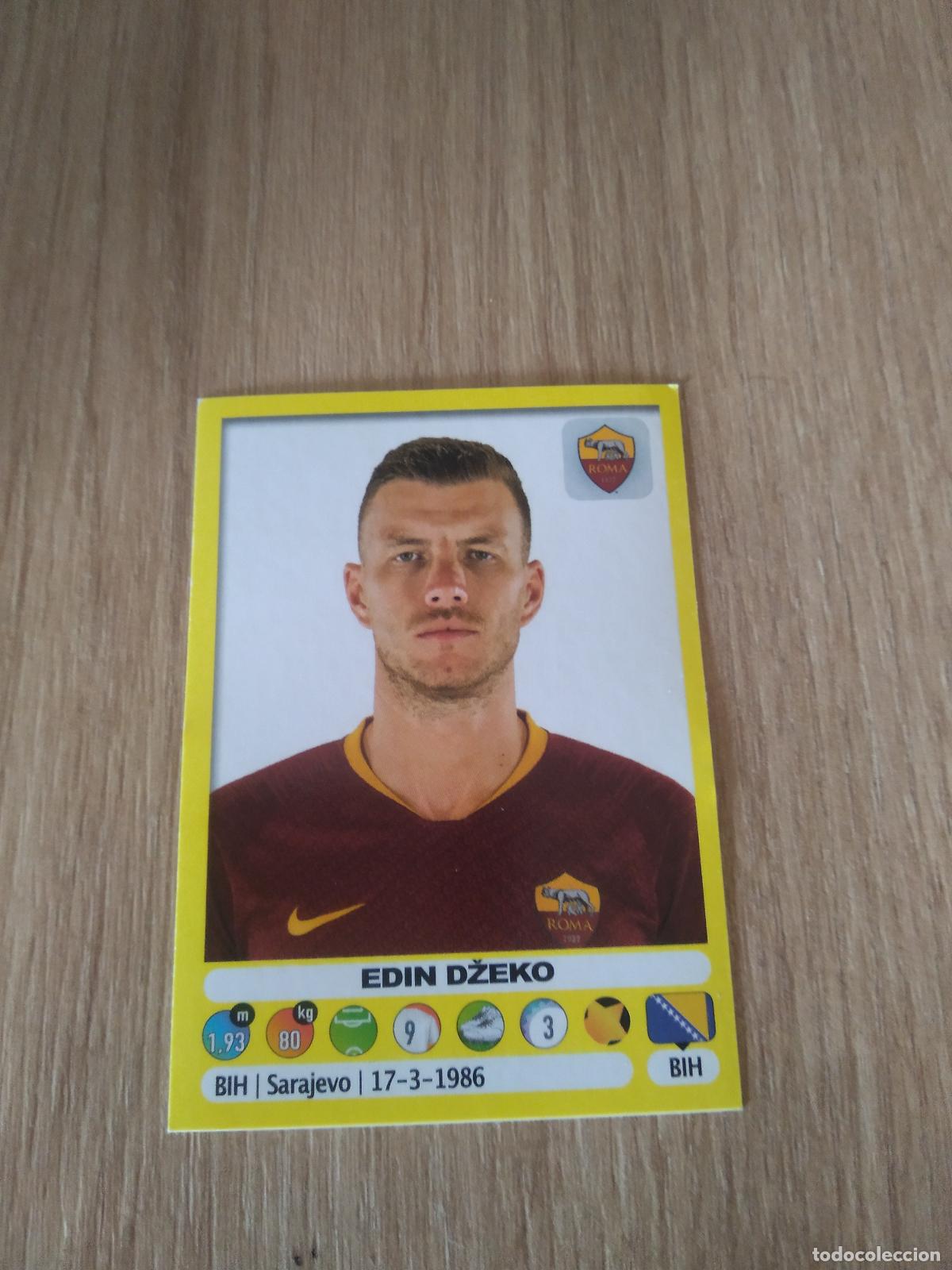 Cromos de f&uacute;tbol: 420 DZEKO ROMA CROMO FUTBOL PANINI LIGA ITALIA 18-19 CALCIATORI 2018-2019