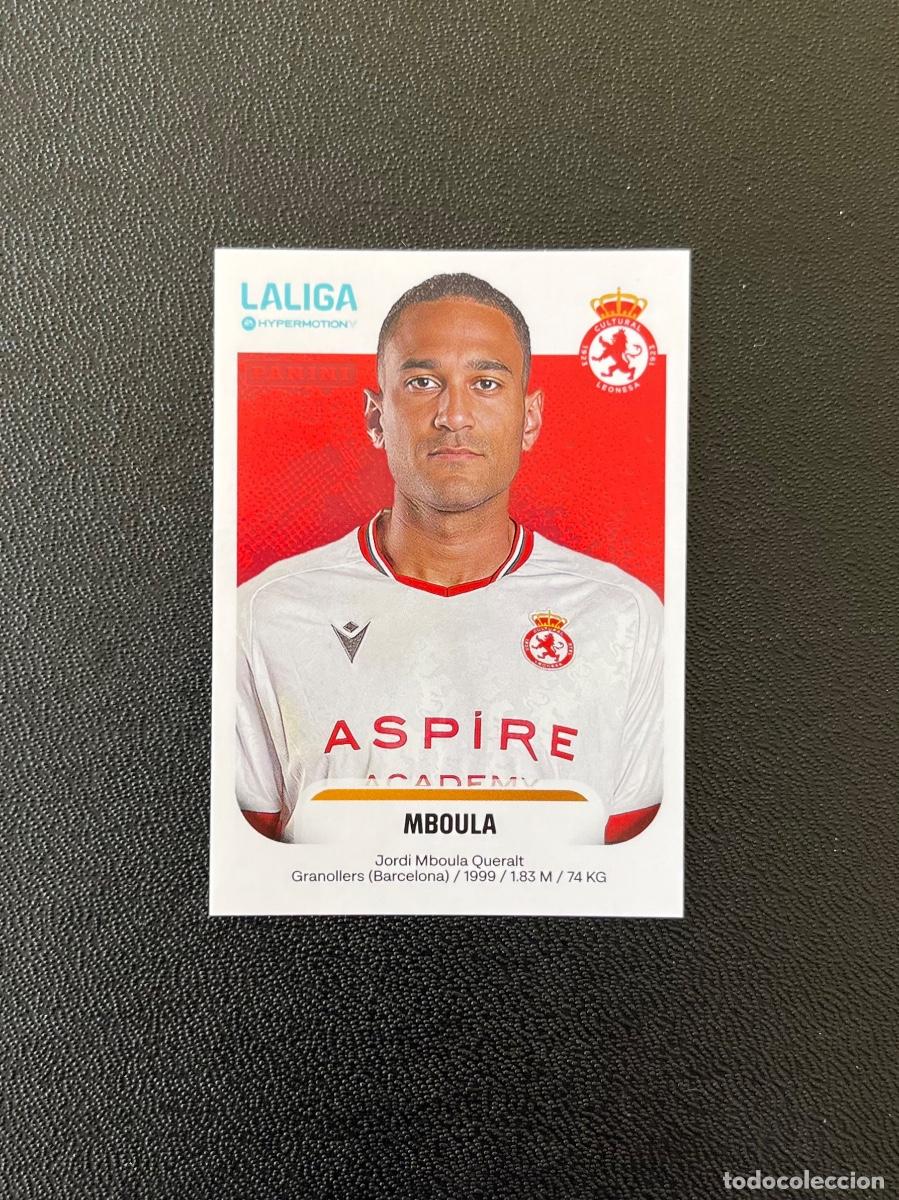 Cromos de f&uacute;tbol: 168 A MBOULA CULTURAL Y DEPORTIVA LEONESA LA LIGA HYPERMOTION 2025 2026 PANINI 25 26