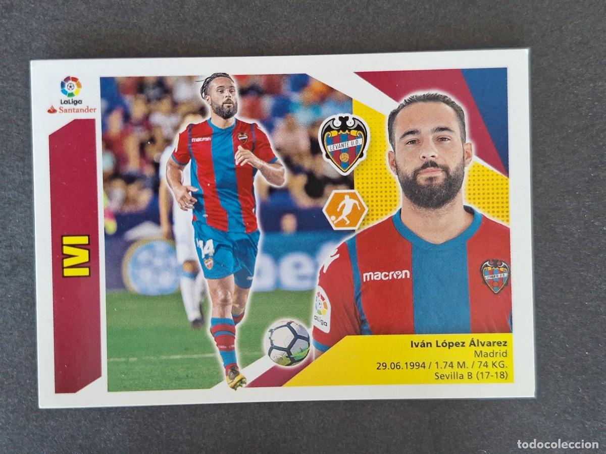 Cromos de f&uacute;tbol: L3 IVI LEVANTE U. D. COLOCA LIGA ESTE 2017 2018 17 18 NUNCA PEGADO SIN PEGAR