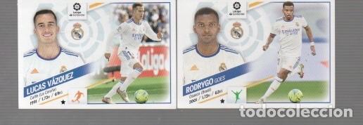 Fu&szlig;ball-Sticker: CROMO DE LIGA 2022 / 23 DE FUTBOL CASA ESTE T PANINI DELREAL MADRID RODRYGO LUCAS V&Aacute;ZQUEZ N&ordm; 14 -18