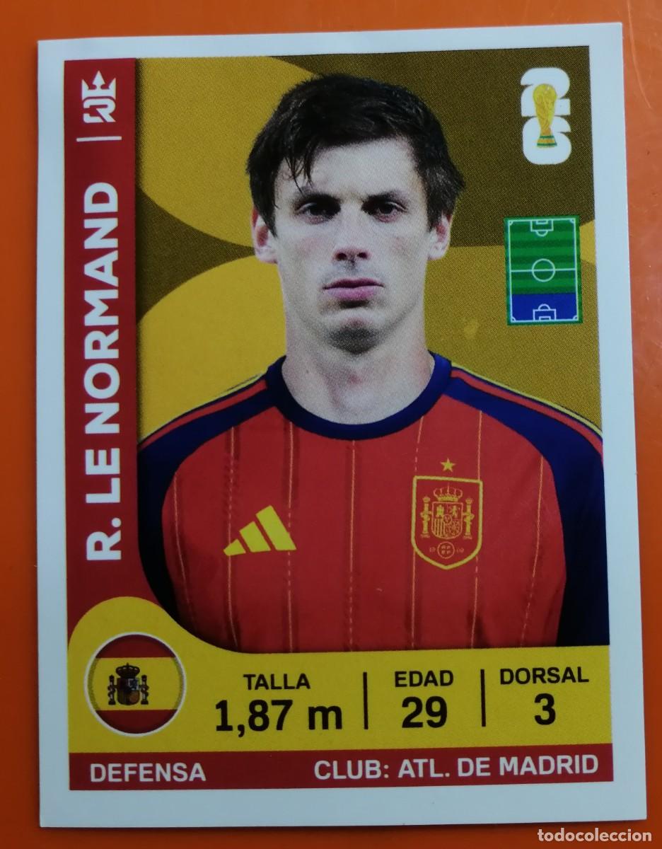 Fu&szlig;ball-Sticker: Espa&ntilde;a Mundial 2026 - Cromo 344 LE Normand - &Aacute;lbum 3Reyes de Peru