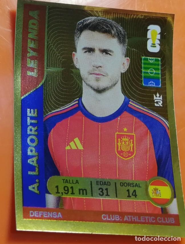 Figurine di Calcio: Espa&ntilde;a Mundial 2026 - Cromo 345 LAPORTE - &Aacute;lbum 3Reyes de Peru
