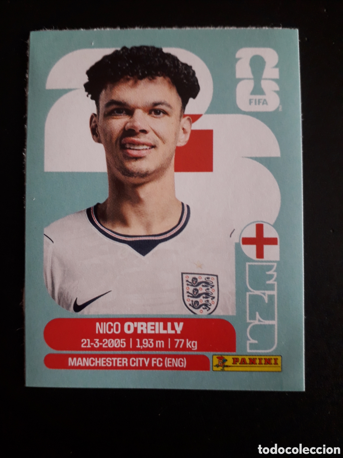 Figurine di Calcio: O'REILLY, INGLATERRA UPDATE ACTUALIZACI&Oacute;N MUNDIAL F&Uacute;TBOL 2026 FIFA WORLD CUP PANINI PEDIDO M&Iacute;NIMO 3&euro;