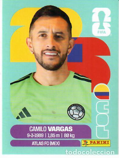 Cromos de f&uacute;tbol: CROMO PANINI MUNDIAL WORLD CUP 2026 - COL2 COL 2 - VARGAS - COLOMBIA