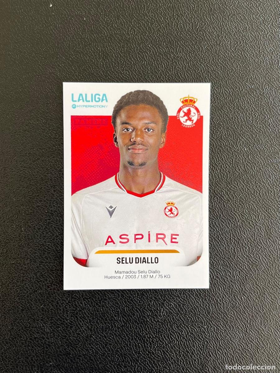 Cromos de f&uacute;tbol: 165 SELU DIALLO CULTURAL Y DEPORTIVA LEONESA LA LIGA HYPERMOTION 2025 2026 PANINI 25 26