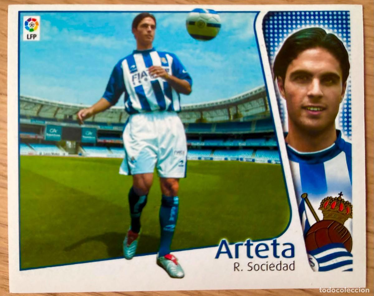 Cromos de f&uacute;tbol: ARTETA FICHAJE 10 REAL SOCIEDAD 04 05 2004 2005 LIGA EDICIONES ESTE SIN PEGAR STICKER CROMOS