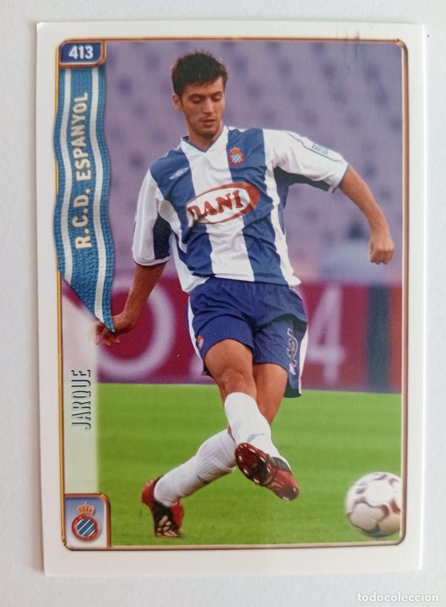 Cromos de f&uacute;tbol: CROMO FUTBOL R.C.D. ESPANYOL MUNDI CROMO 2004-2005: DANI JARQUE
