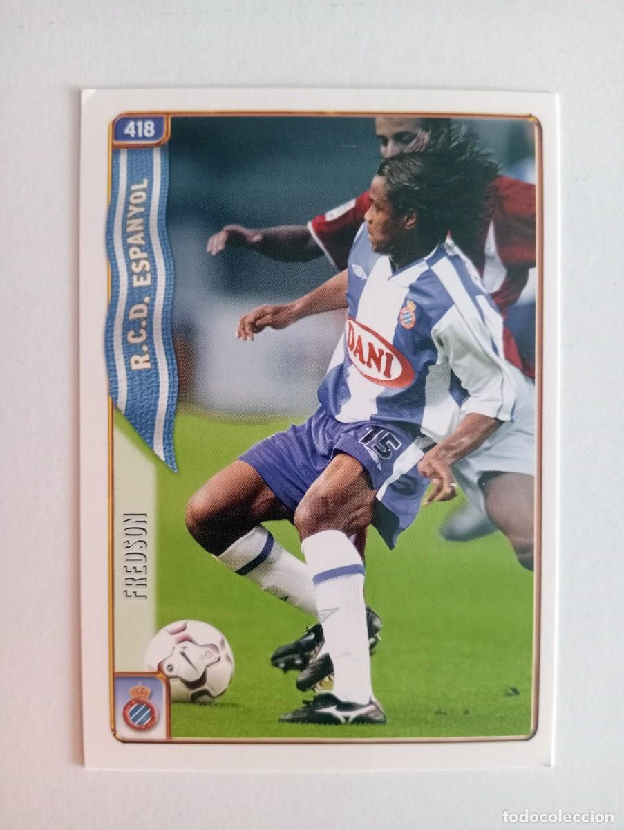 Cromos de f&uacute;tbol: CROMO FUTBOL R.C.D. ESPANYOL MUNDI CROMO 2004-2005: FREDSON