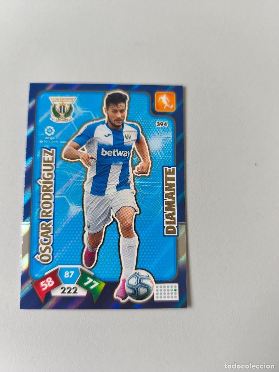 Cromos de f&uacute;tbol: ADRENALYN XL 19 20 LEGANES OSCAR RODRIGUEZ DIAMANTE 394 CJA1
