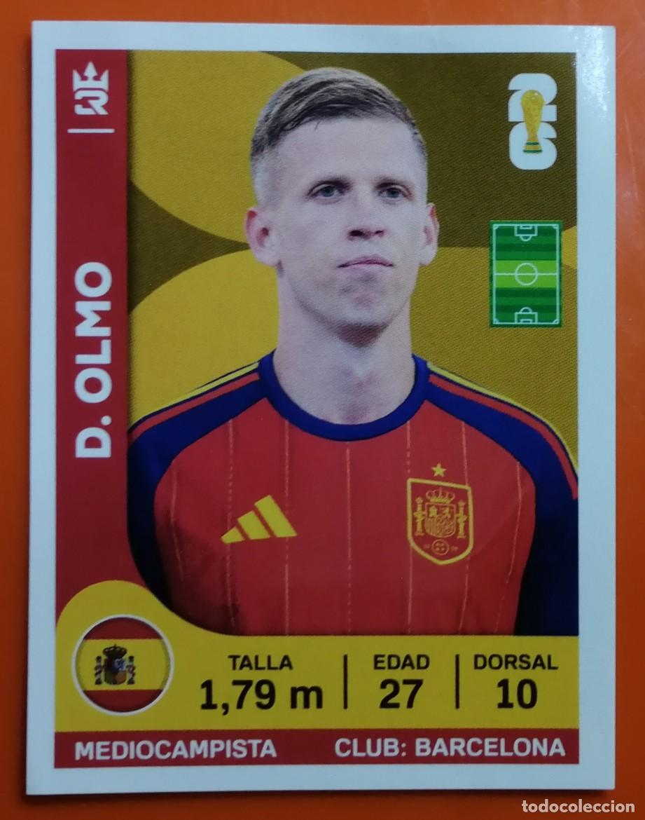 Cromos de f&uacute;tbol: Espa&ntilde;a Mundial 2026 - Cromo 349 OLMO - &Aacute;lbum 3Reyes de Peru