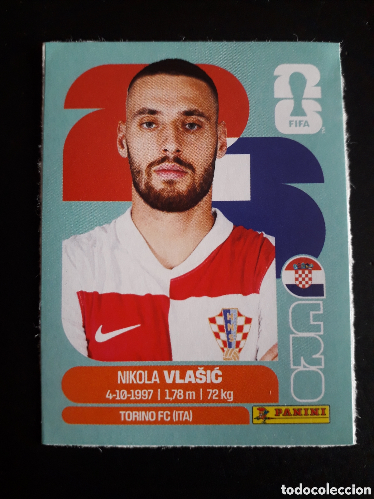 Cromos de f&uacute;tbol: VLA&Scaron;IĆ, CROACIA UPDATE, ACTUALIZACI&Oacute;N MUNDIAL F&Uacute;TBOL 2026 FIFA WORLD CUP PANINI PEDIDO M&Iacute;NIMO 3&euro;