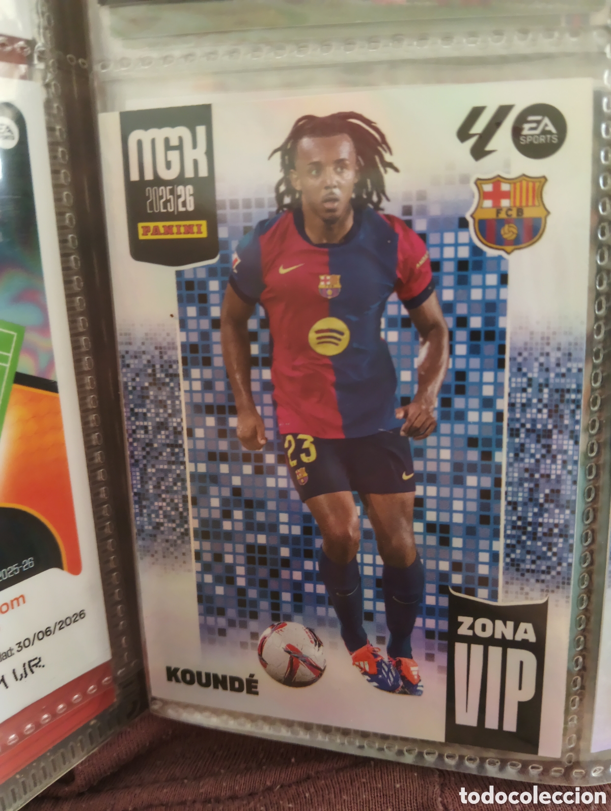 Cromos de f&uacute;tbol: 399 KOUND&Eacute;. ZONA VIP POWER. FC BARCELONA. MEGACRACKS 2025-26. PANINI
