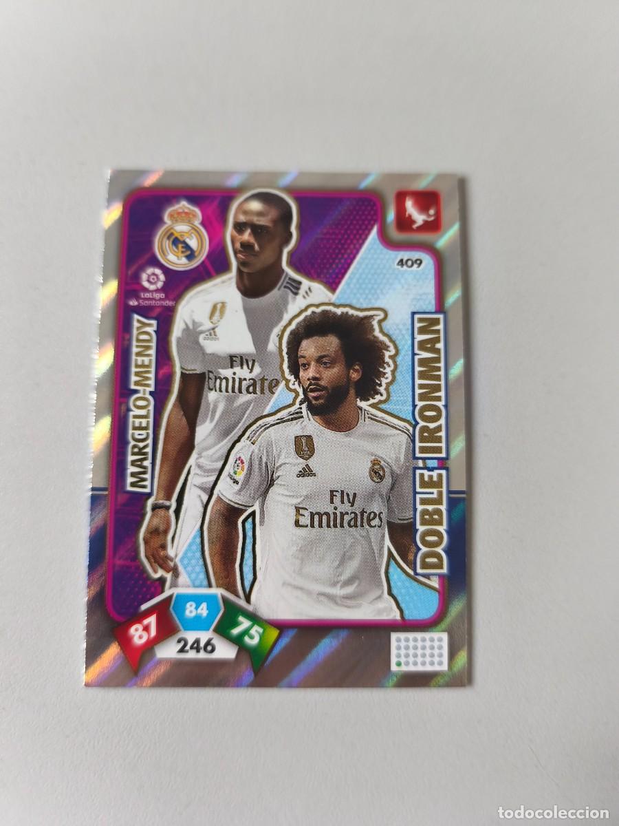 Figurine di Calcio: ADRENALYN XL 19 20 REAL MADRID MARCELO-MENDY DOBLE IRONMAN 409 CJA1