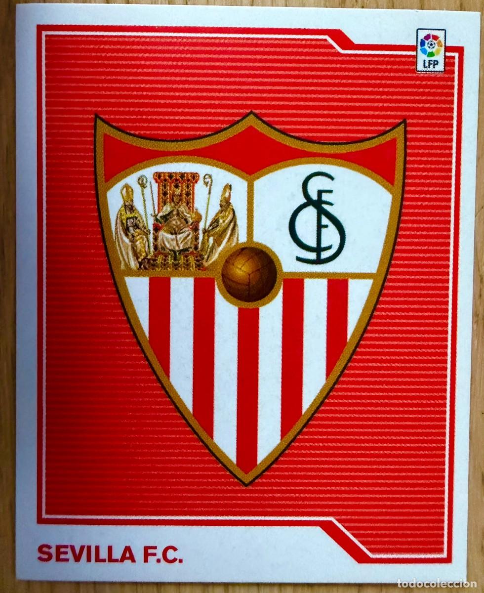 Figurine di Calcio: ESCUDO SEVILLA 07 08 2007 2008 LIGA EDICIONES ESTE SIN PEGAR STICKER CROMOS