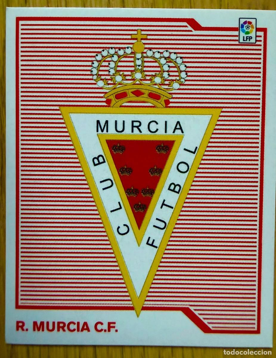 Cromos de f&uacute;tbol: ESCUDO REAL MURCIA 07 08 2007 2008 LIGA EDICIONES ESTE SIN PEGAR STICKER CROMOS