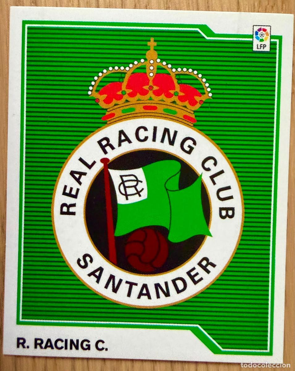 Cromos de f&uacute;tbol: ESCUDO RACING SANTANDER 07 08 2007 2008 LIGA EDICIONES ESTE SIN PEGAR STICKER CROMOS