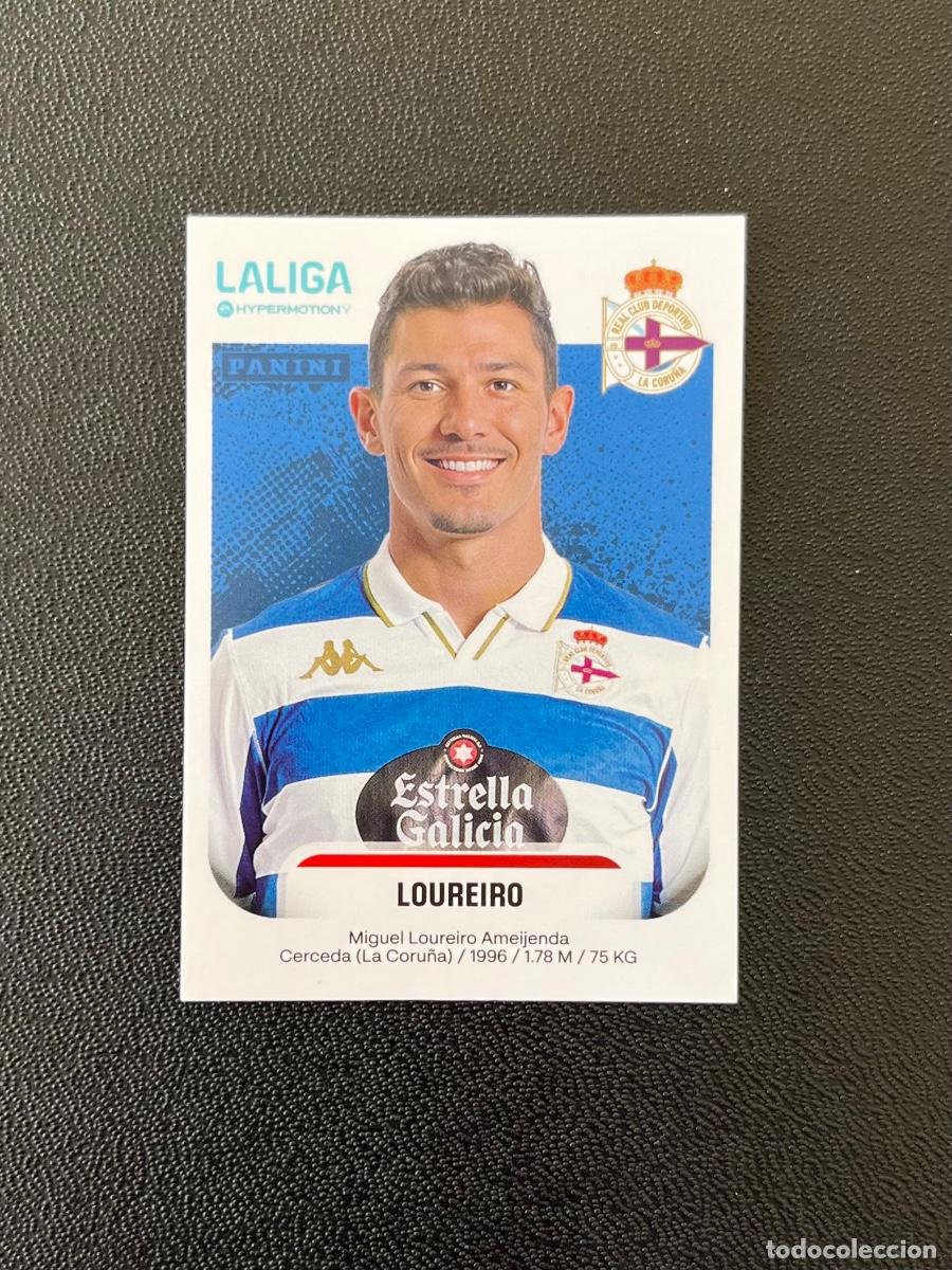 Cromos de f&uacute;tbol: 178 LOUREIRO RC DEPORTIVO DE A CORU&Ntilde;A DEPOR LA LIGA HYPERMOTION 2025 2026 PANINI 25 26