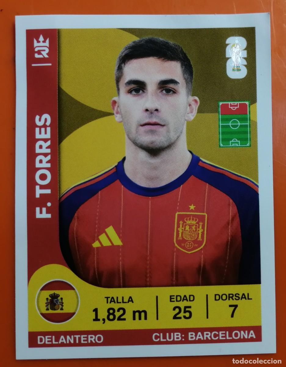 Cromos de f&uacute;tbol: Espa&ntilde;a Mundial 2026 - Cromo 351 TORRES - &Aacute;lbum 3Reyes de Peru