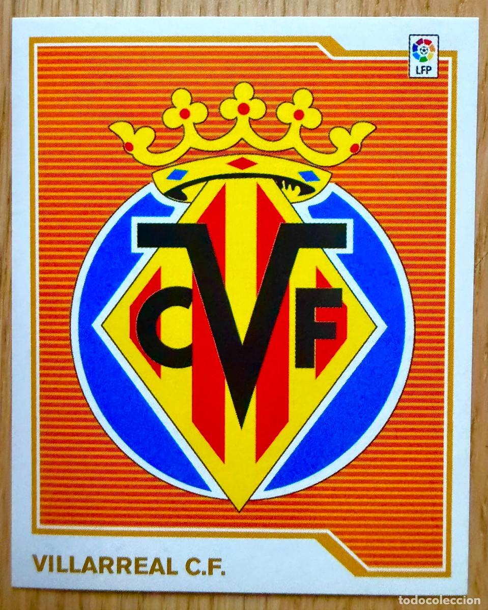 Cromos de f&uacute;tbol: ESCUDO VILLARREAL 07 08 2007 2008 LIGA EDICIONES ESTE SIN PEGAR STICKER CROMOS