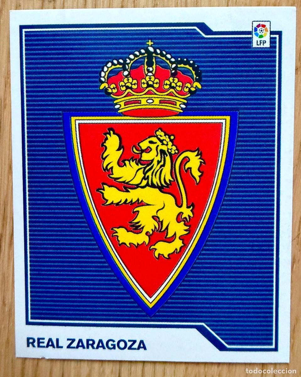 Cromos de f&uacute;tbol: ESCUDO ZARAGOZA 07 08 2007 2008 LIGA EDICIONES ESTE SIN PEGAR STICKER CROMOS