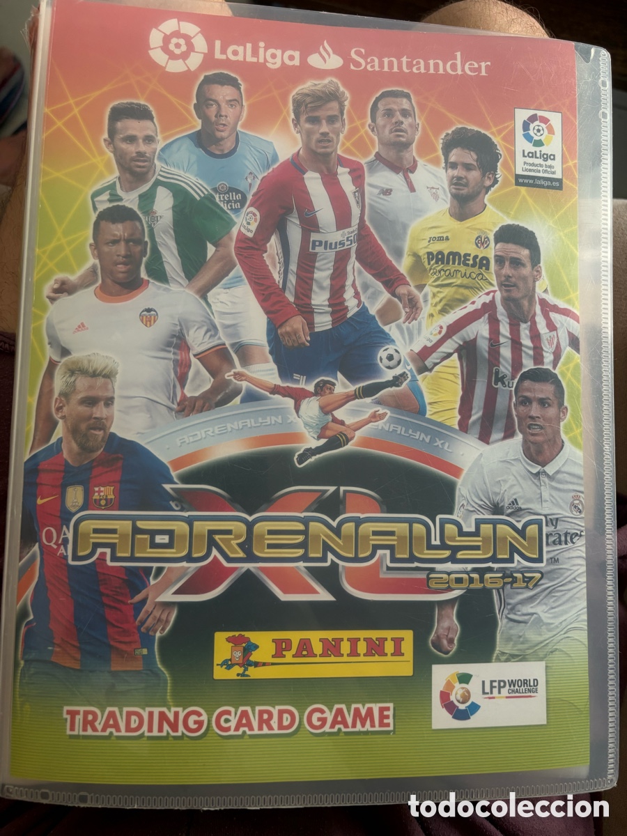 Cromos de Futebol: ALBUM ADRENALYN XL 2016 2017 COLECCION COMPLETA - TODO LO EDITADO