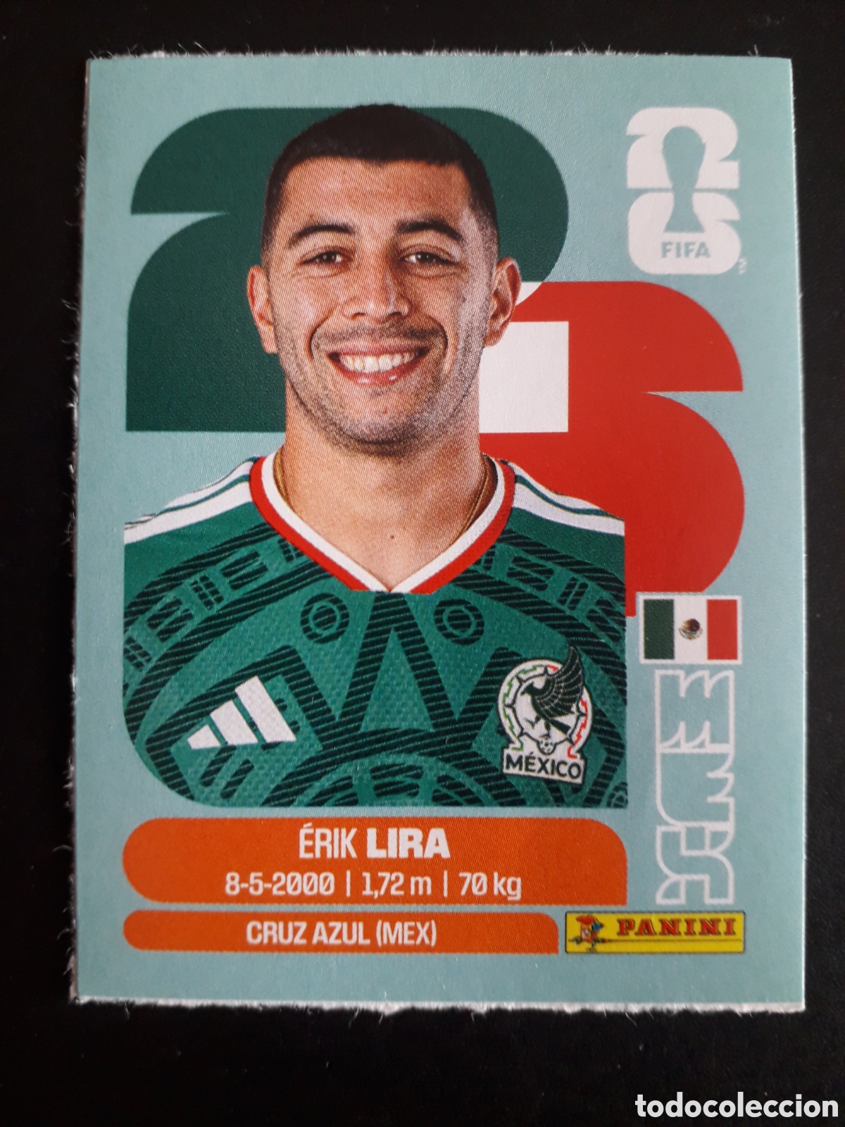 Cromos de Futebol: LIRA M&Eacute;XICO UPDATE, ACTUALIZACI&Oacute;N MUNDIAL F&Uacute;TBOL 2026 FIFA WORLD CUP PANINI PEDIDO M&Iacute;NIMO 3&euro;