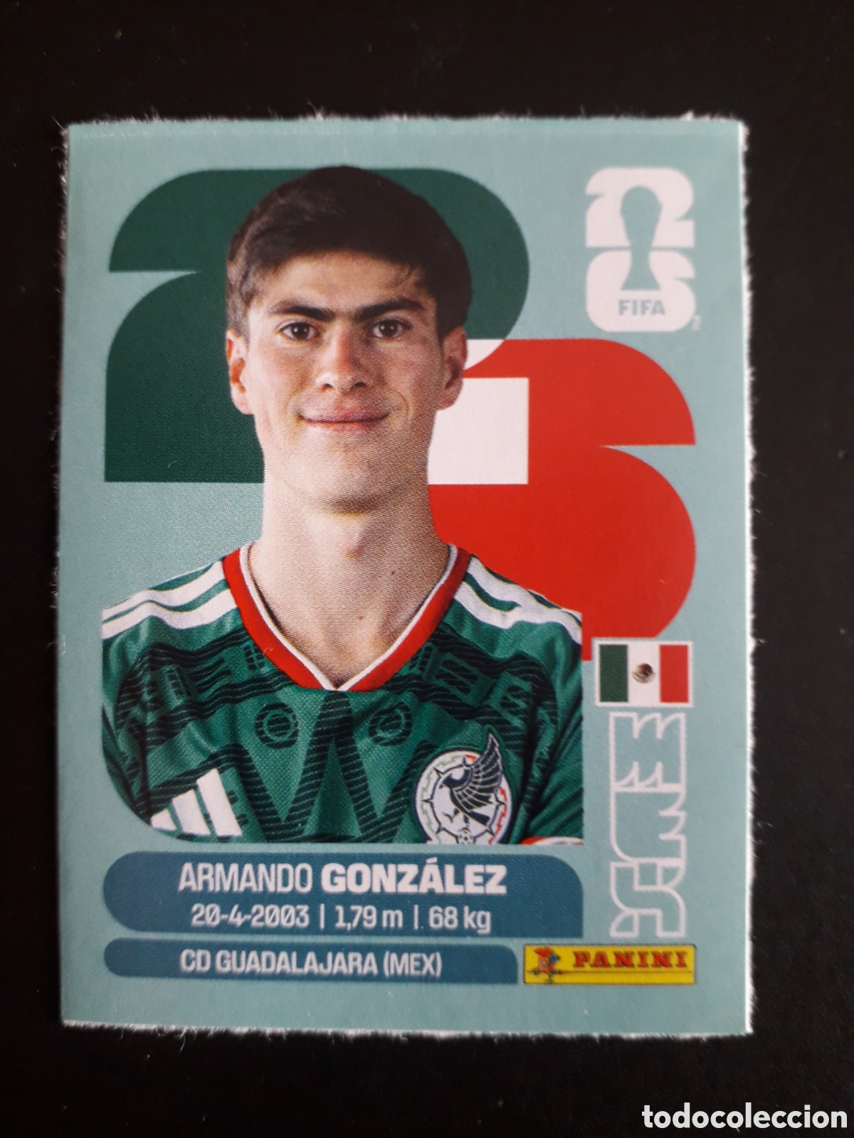 Cromos de Futebol: GONZ&Aacute;LEZ M&Eacute;XICO UPDATE, ACTUALIZACI&Oacute;N MUNDIAL F&Uacute;TBOL 2026 FIFA WORLD CUP PANINI PEDIDO M&Iacute;NIMO 3&euro;