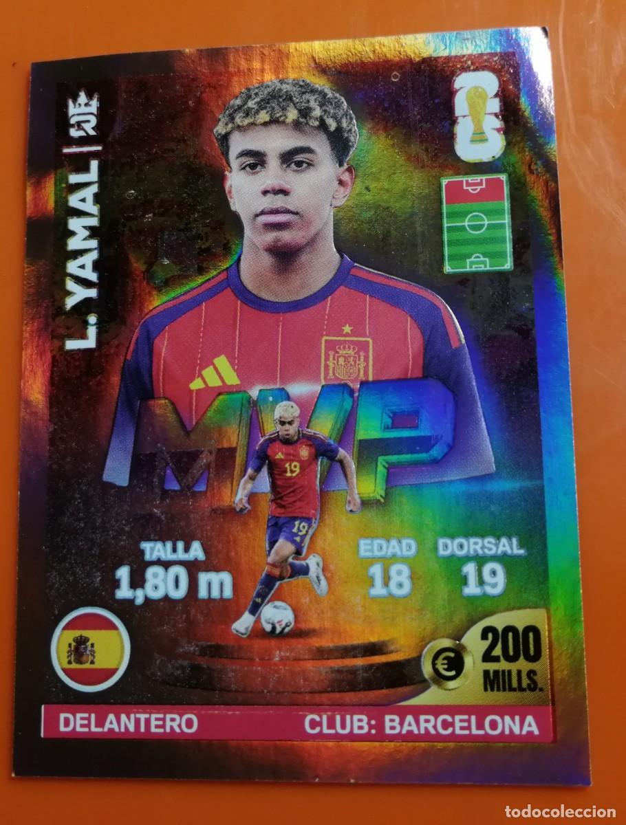 Cromos de f&uacute;tbol: Espa&ntilde;a Mundial 2026 - Cromo 354 YAMAL - &Aacute;lbum 3Reyes de Peru