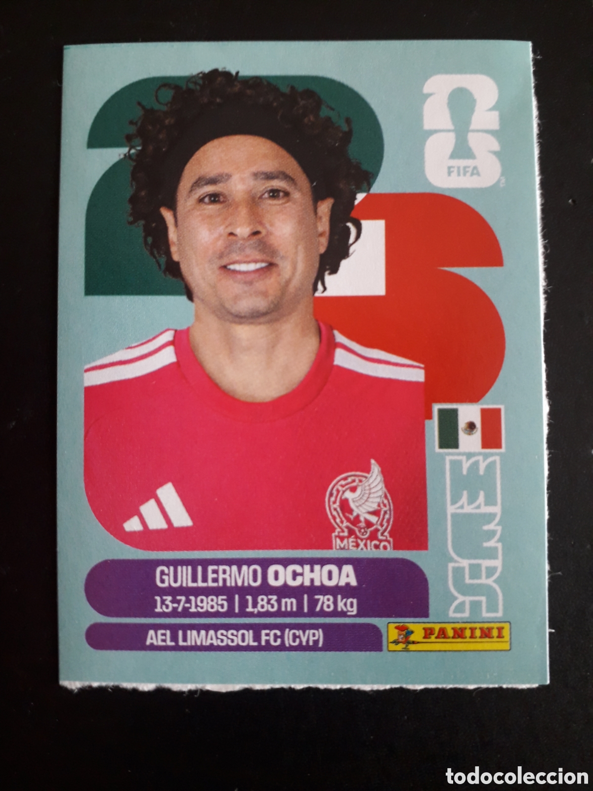 Cromos de f&uacute;tbol: OCHOA M&Eacute;XICO UPDATE, ACTUALIZACI&Oacute;N MUNDIAL F&Uacute;TBOL 2026 FIFA WORLD CUP PANINI PEDIDO M&Iacute;NIMO 3&euro;