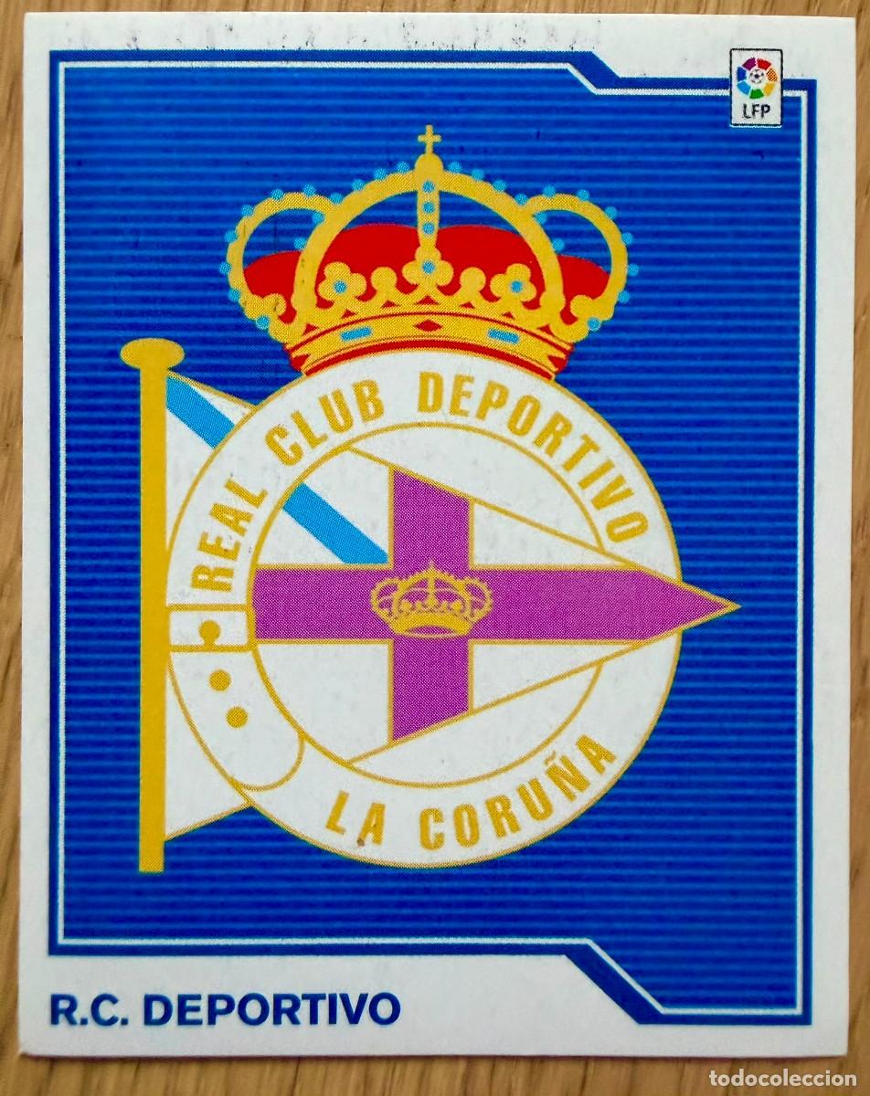Cromos de f&uacute;tbol: ESCUDO DEPORTIVO CORU&Ntilde;A 07 08 2007 2008 LIGA EDICIONES ESTE SIN PEGAR STICKER CROMOS