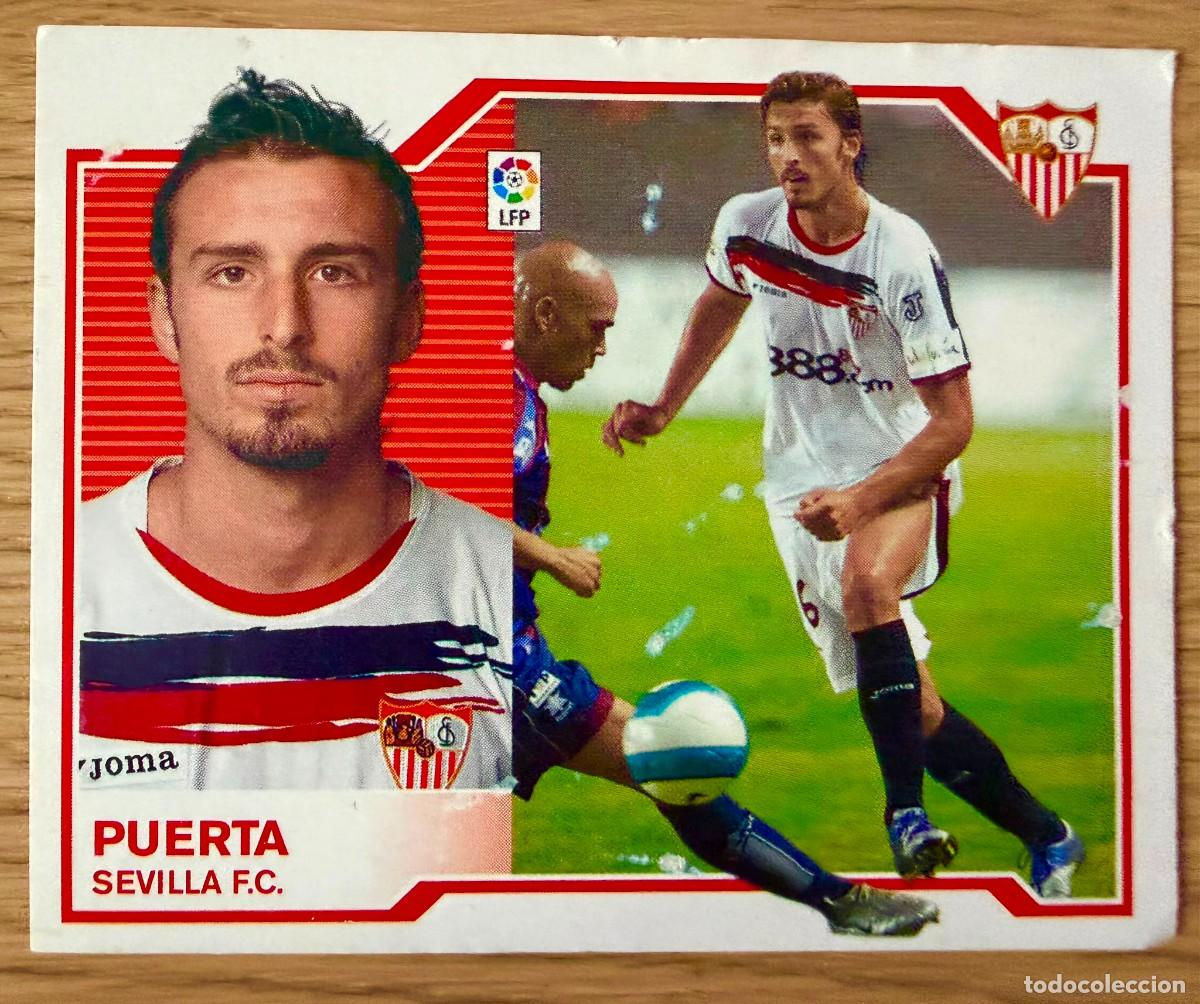 Cromos de f&uacute;tbol: PUERTA SEVILLA 07 08 2007 2008 LIGA EDICIONES ESTE SIN PEGAR STICKER CROMOS TOCADO