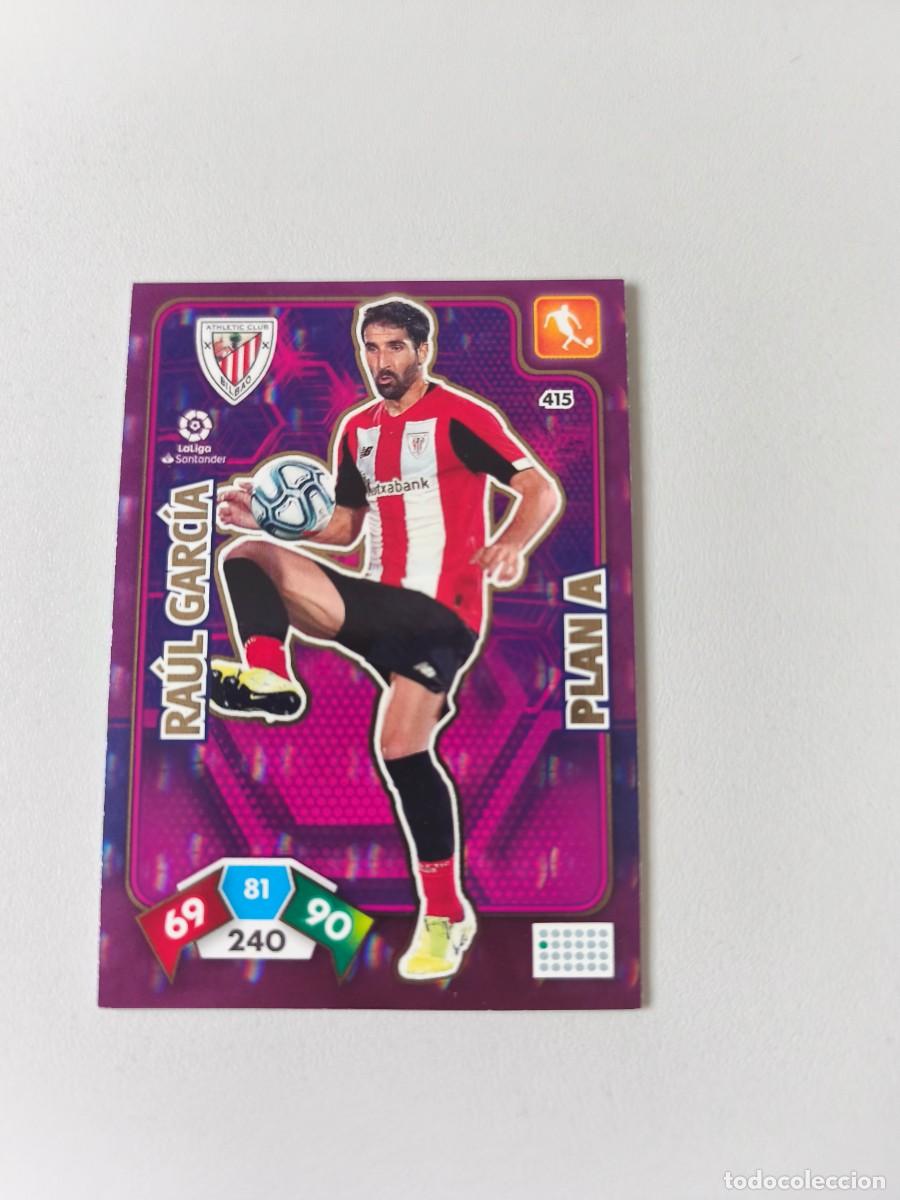 Cromos de f&uacute;tbol: ADRENALYN XL 19 20 ATHLETIC CLUB RA&Uacute;L GARCIA PLAN A 415 CJA1