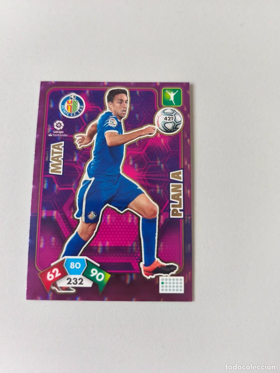 Cromos de f&uacute;tbol: ADRENALYN XL 19 20 GETAFE MATA PLAN A 421 CJA1