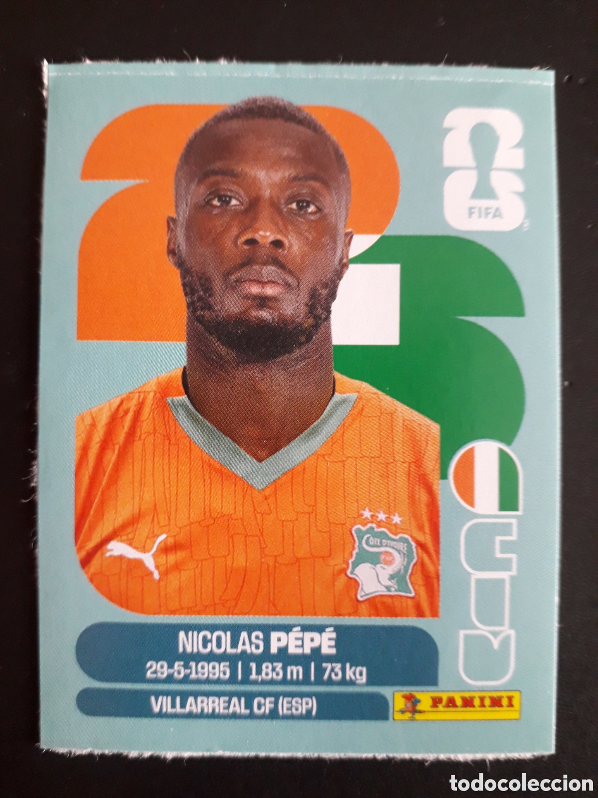 Cromos de f&uacute;tbol: P&Eacute;P&Eacute; COSTA DE MARFIL UPDATE ACTUALIZACI&Oacute;N MUNDIAL F&Uacute;TBOL 2026 FIFA WORLD CUP PANINI PEDIDO M&Iacute;NIMO 3&euro;