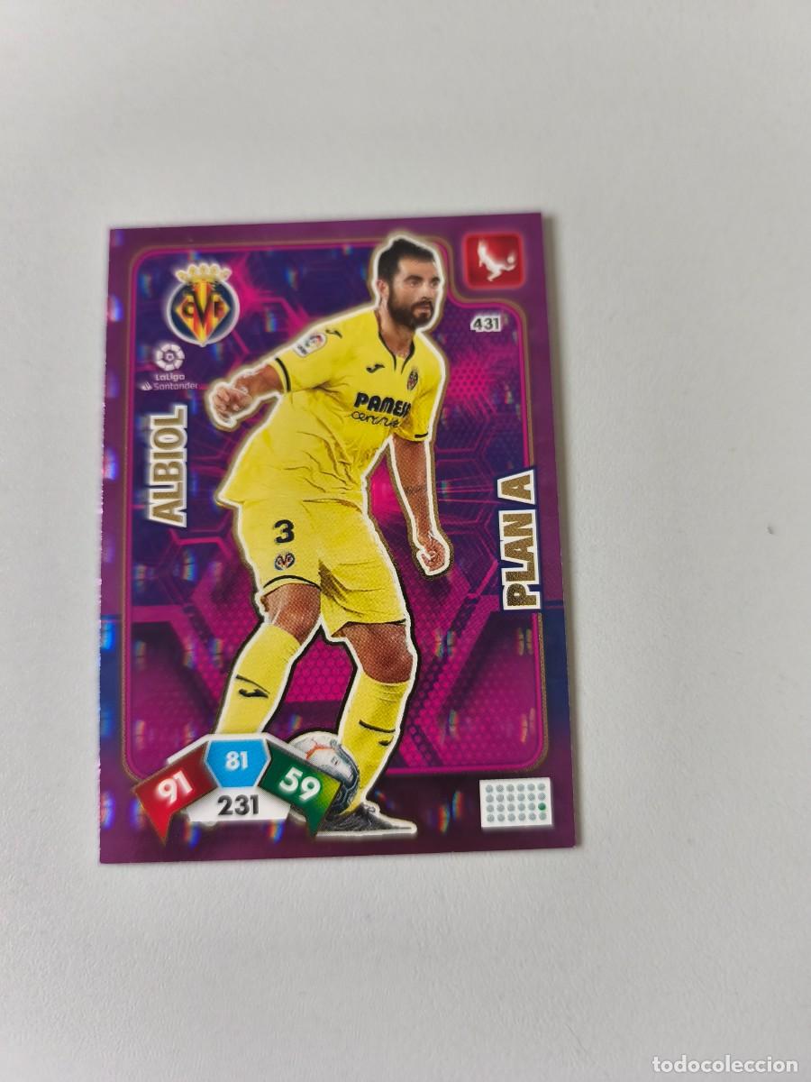Cromos de f&uacute;tbol: ADRENALYN XL 19 20 VILLARREAL ALBIOL PLAN A 431 CJA1