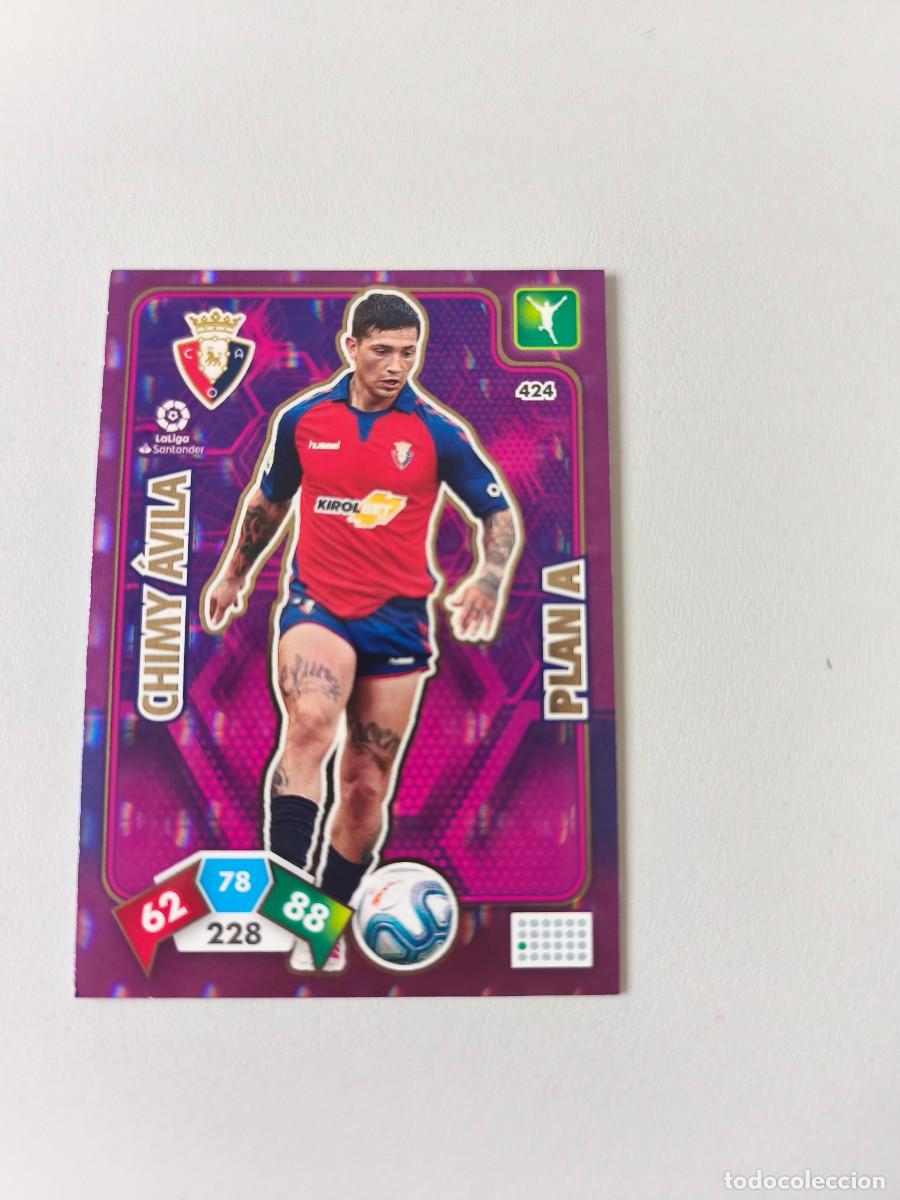 Cromos de f&uacute;tbol: ADRENALYN XL 19 20 OSASUNA CHIMY AVILA PLAN A 424 CJA1