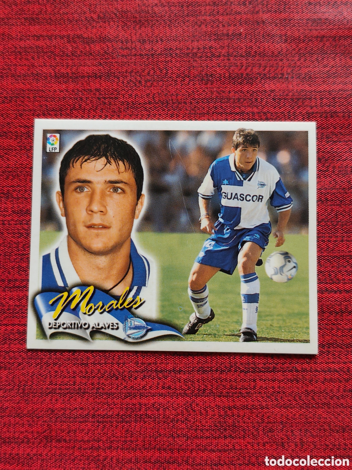 Cromos de f&uacute;tbol: BAJA MORALES ALAV&Eacute;S EDICIONES ESTE 2000 2001