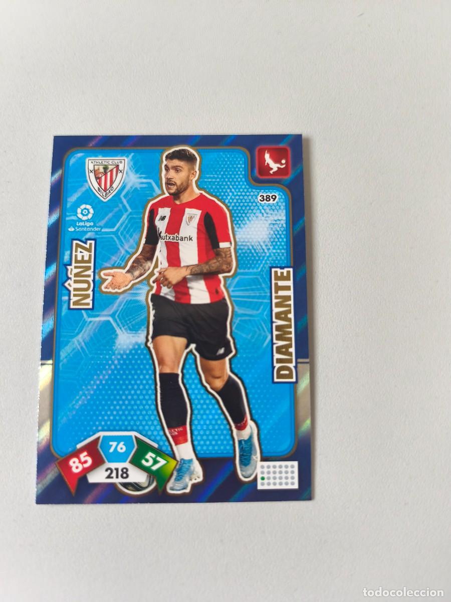 Cromos de f&uacute;tbol: ADRENALYN XL 19 20 ATHLETIC CLUB NU&Ntilde;EZ DIAMANTE 389 CJA1