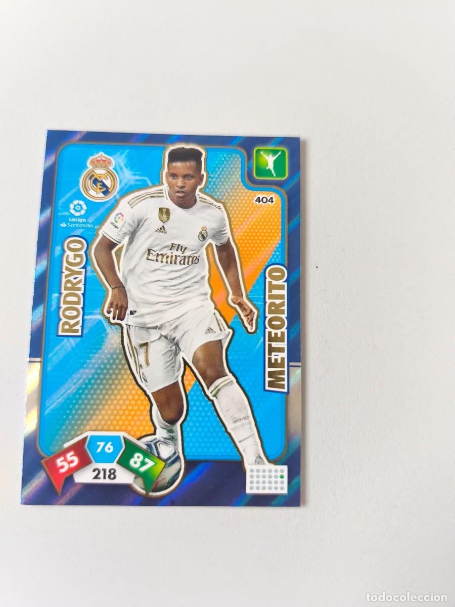 Cromos de f&uacute;tbol: ADRENALYN XL 19 20 REAL MADRID RODRYGO METEORITO 404 CJA1