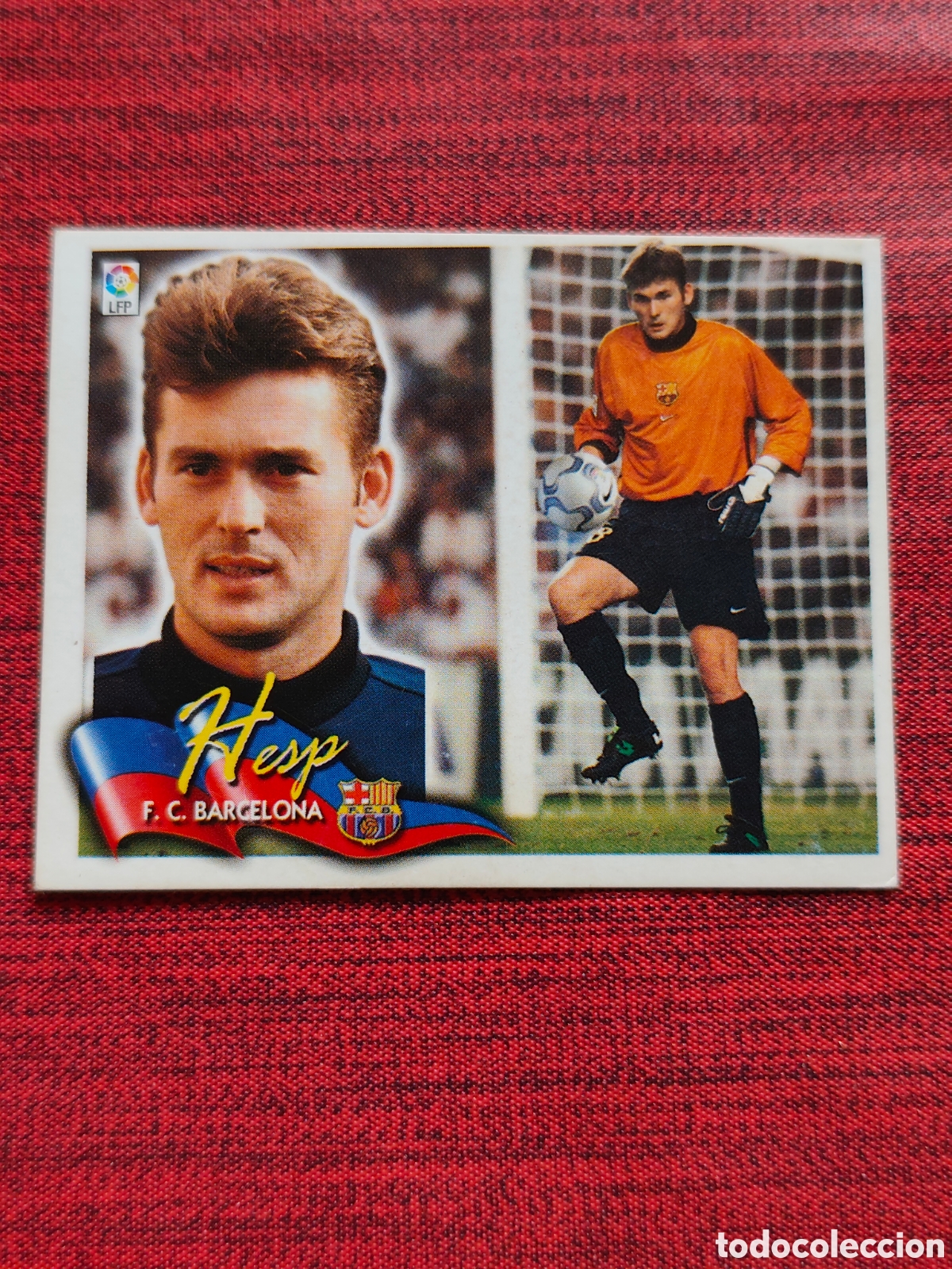 Cromos de f&uacute;tbol: BAJA HESP FC BARCELONA EDICIONES ESTE 2000 2001