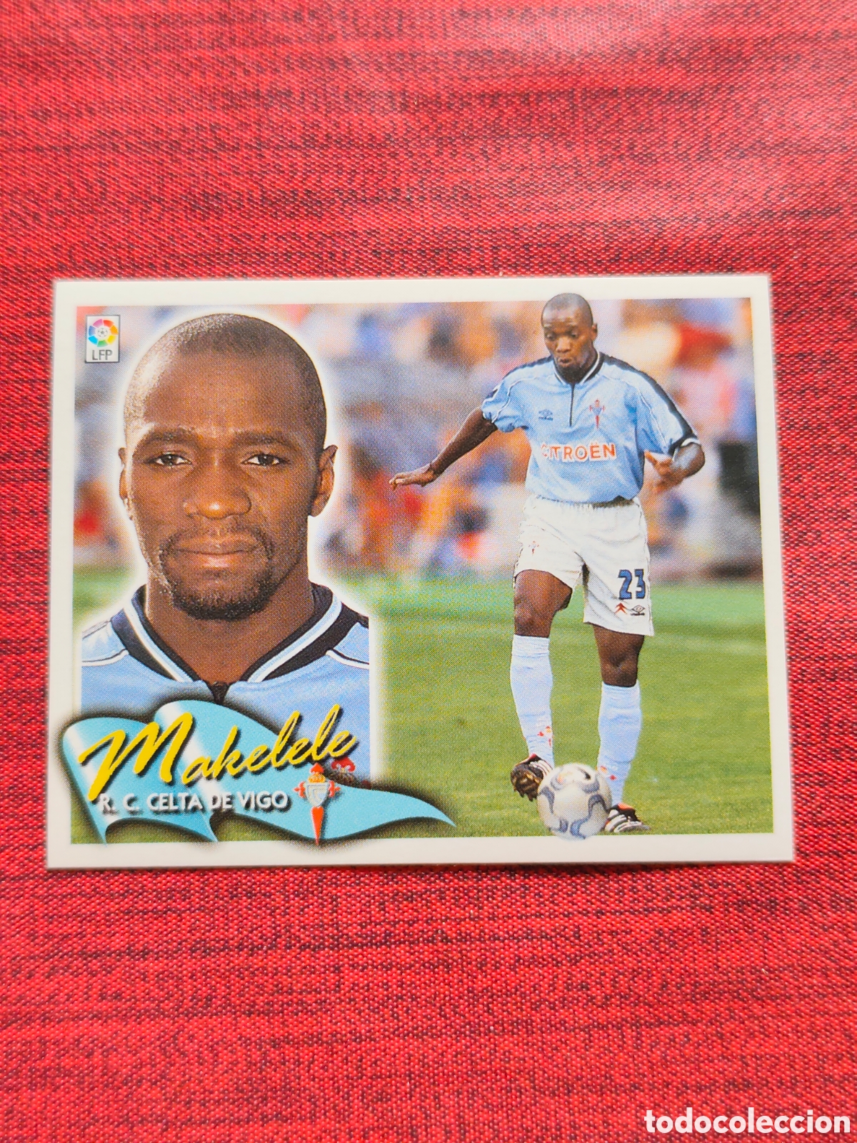 Cromos de f&uacute;tbol: BAJA MAKELELE CELTA DE VIGO EDICIONES ESTE 2000 2001