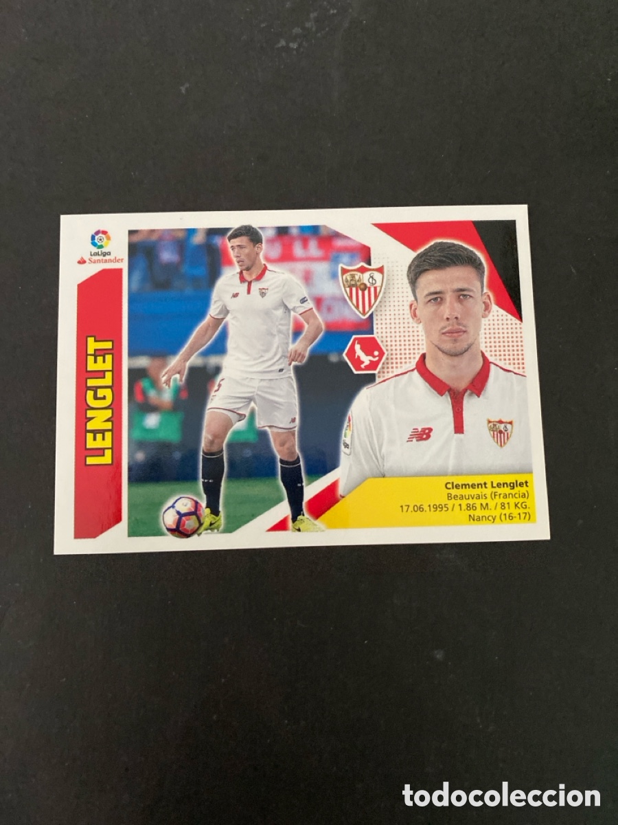 Cromos de f&uacute;tbol: Cromo liga 17/18 Sevilla FC N* 5