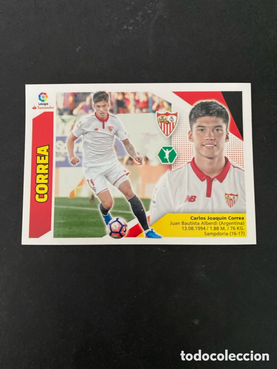 Cromos de f&uacute;tbol: Cromo liga 17/18 Sevilla FC N* 15