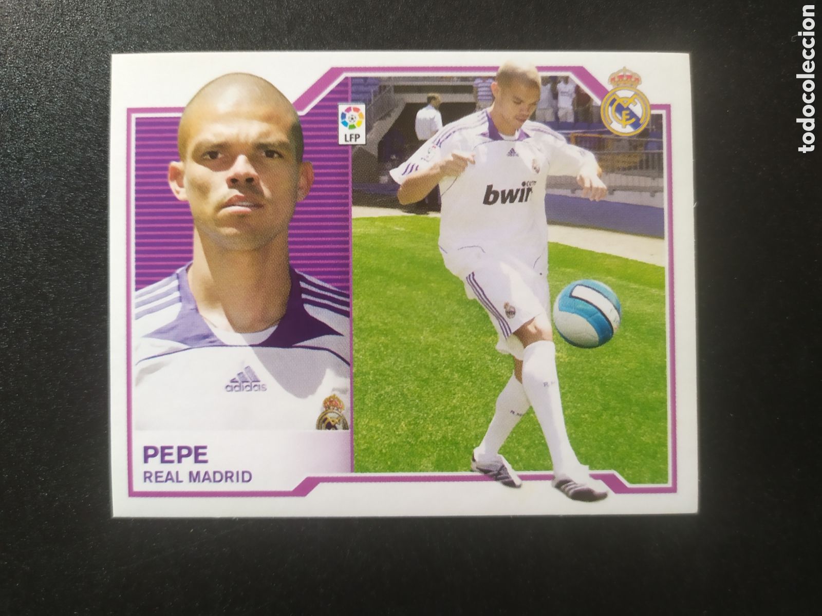 Cromos de f&uacute;tbol: Liga este 2007 2008 07 08 panini Pepe Real Madrid