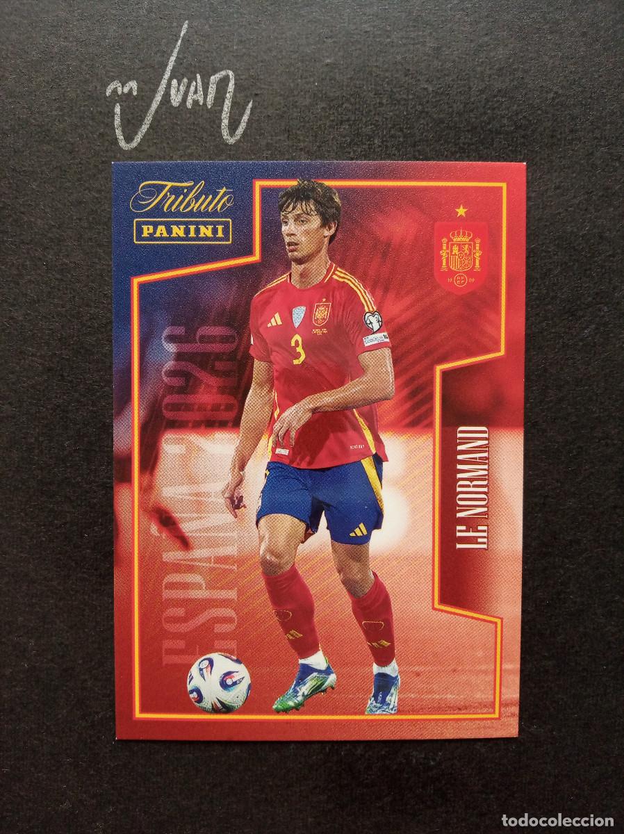 Cromos de f&uacute;tbol: N&ordm; 43 LE NORMAND ESPA&Ntilde;A ATLETICO MADRID ⚽ PANINI &reg; TRIBUTO SELECCION ESPA&Ntilde;OLA 2026 MUNDIAL 26