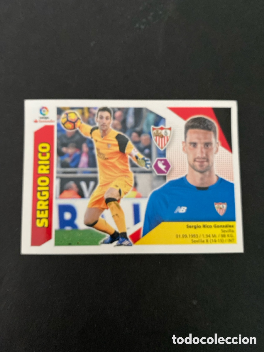 Cromos de f&uacute;tbol: Cromo liga 17/18 Sevilla FC N* 1